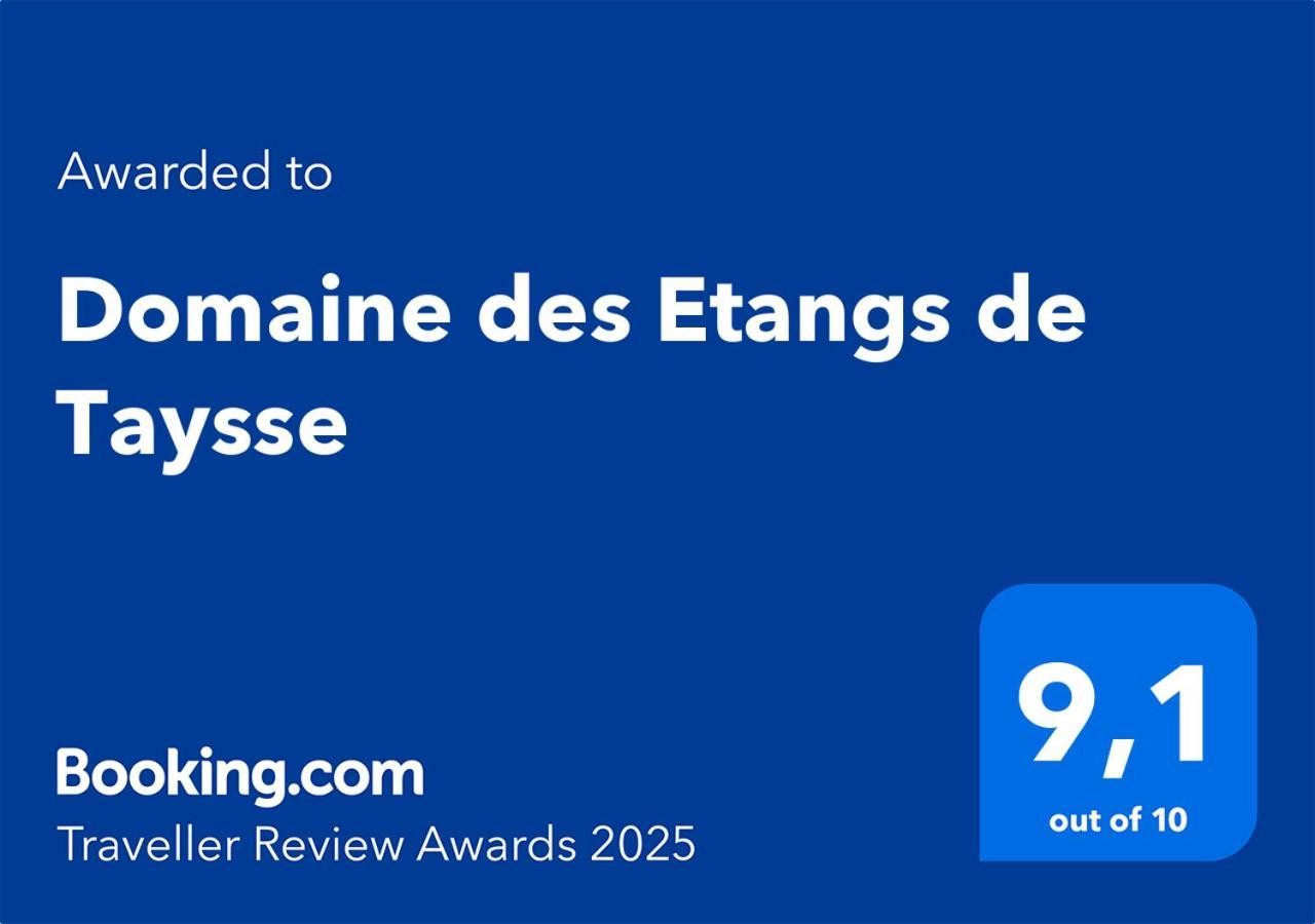 Domaine Des Etangs De Taysse Hotel Espagnac Exterior photo